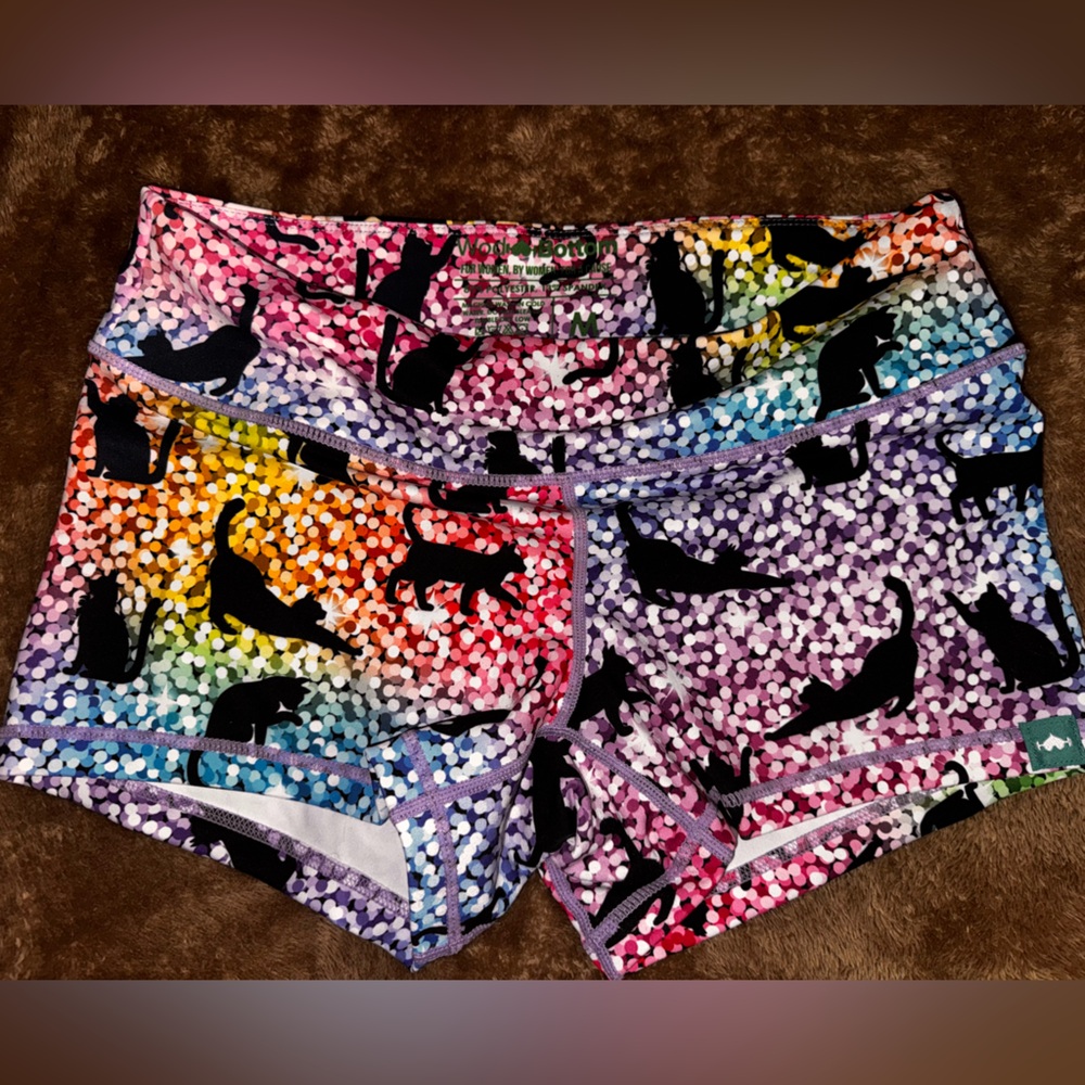 Wodbottom Glitter and Cat Shorts